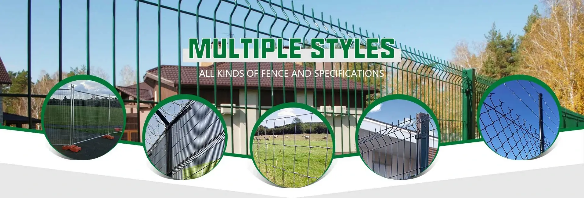 welded wire mesh fence